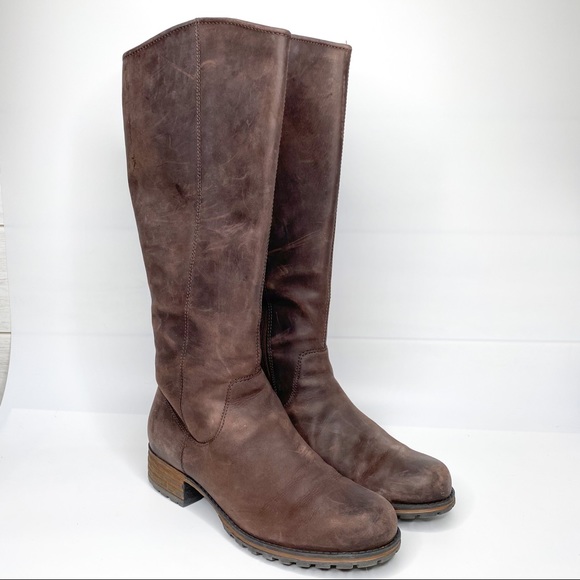 marana trudy leather knee boots